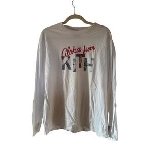Kith x Coca Cola Aloha Long Sleeve Tee 100% Cotton - L Streetwear Casual